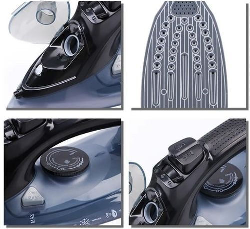 Newest Σίδερο Ατμού 2200W με Κεραμική Πλάκα και Συνεχόμενη Παροχή 35gr/min