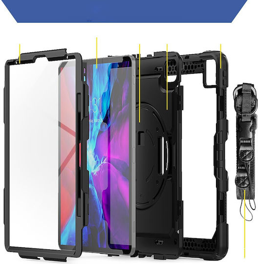 Back Cover Ανθεκτική Μαύρη (iPad Pro 12.9 2022 / 2021 / 2020 / 2018)