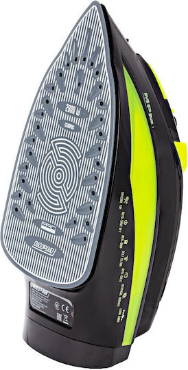 MPM Σίδερο Ατμού 2800W με Αντικολλητική Πλάκα και Συνεχόμενη Παροχή 20gr/min