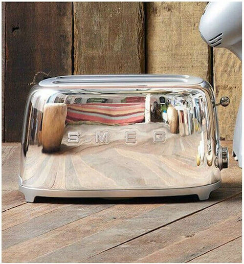 Smeg Тостер Двуместна 950W Inox