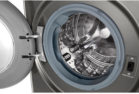 LG Waschmaschine 9kg mit Dampftechnologie 1200 Umdrehungen 6 Bewegungen Gray F2R7009TSSB