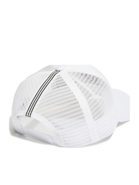 adidas Curved Trucker Jockey Λευκό IS3015 adidas Curved Trucker Jockey Λευκό IS3015