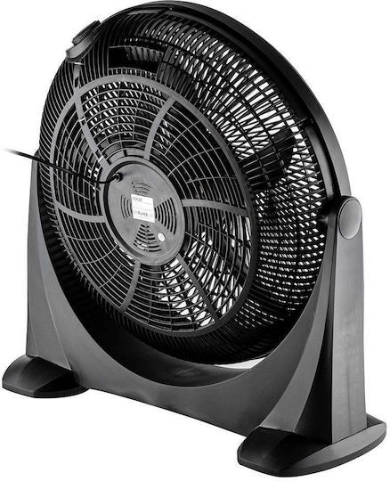 Muhler Floor Fan 80W Fan Diameter 50cm Black