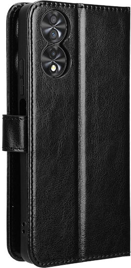 Wallet Δερματίνης / Πλαστικό Μαύρο (TCL 40 NXTPAPER 4G)