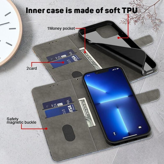 3d Painting Pattern Brieftasche (iPhone SE 2020)