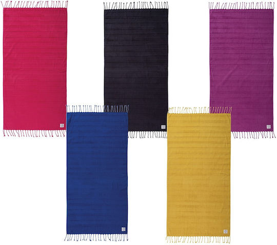 Nef-Nef Homeware Nef-Nef Homeware Βαμβακεres Graue mit Fransen 160x80cm