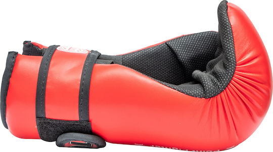 Top Ten Point Fighter Boxhandschuhe für Kampf Rot