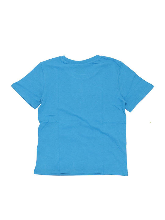 Kids Top Short-sleeved Light Blue
