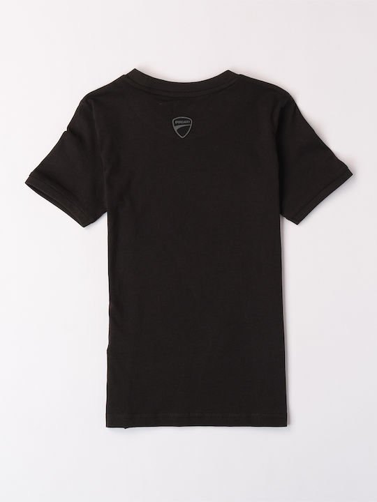 Ducati Kinder-T-Shirt Schwarz