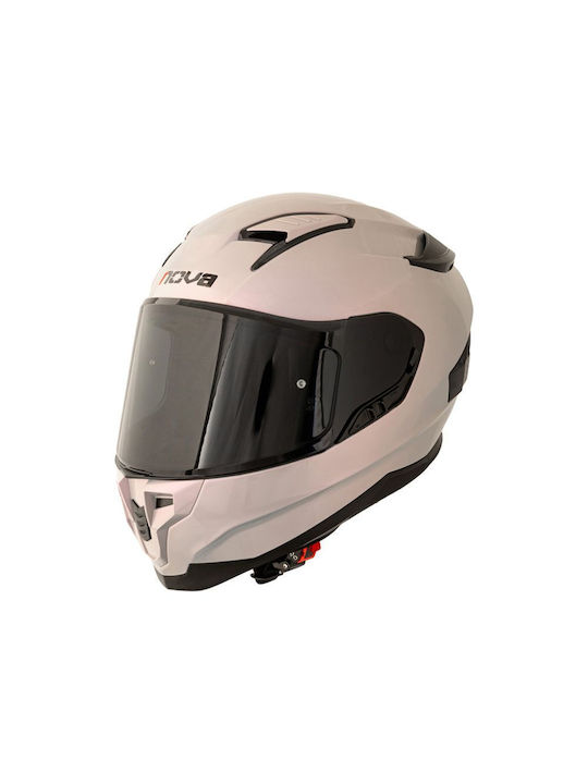 Nova Racing Road Rider Full Face Helmet with Sun Visor ECE 22.06 Candy