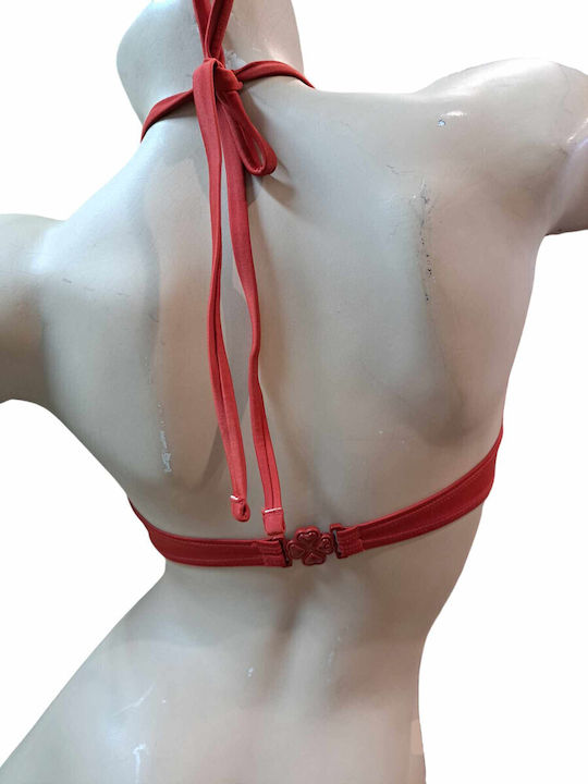 Dorina Mansour Eco Bikini Sutien sport cu umplutură Roșu