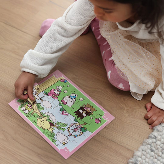Wooden Kids Puzzle Hello Kitty for 3+ years+ Years 20pcs Micki