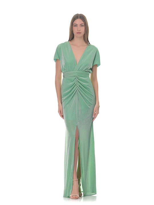 Maxi Mint Crystal Blue Sours Dress