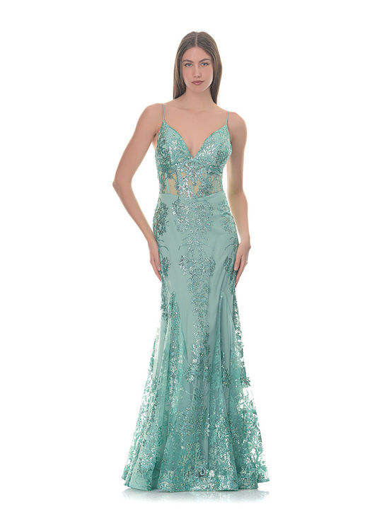 Maxi Mermaid Meda Dress Glitter