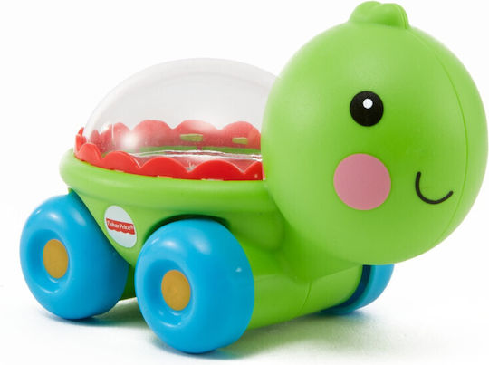 Mattel Βρεφικό Παιχνίδι Push And Go Turtle