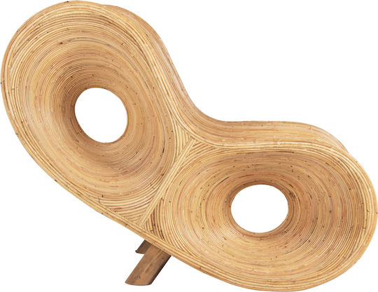 Fotoliu de exterior Rattan Maro 63x128x97cm