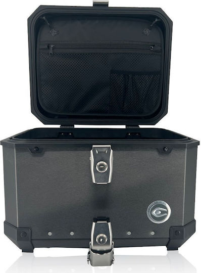 Coocase Motorrad-Topcase 32Es Gray