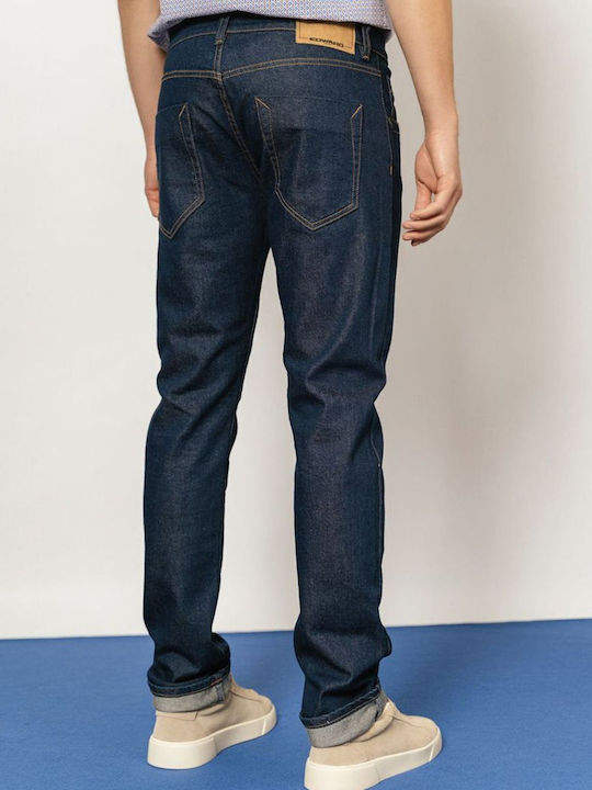 Herren Jeanshose Elastisches mit Regulär Gerade Anwendung Blau