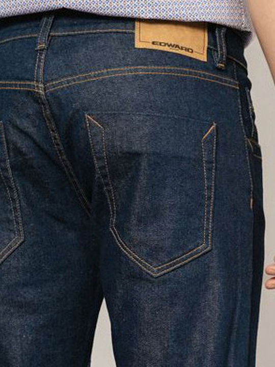 Herren Jeanshose Elastisches mit Regulär Gerade Anwendung Blau