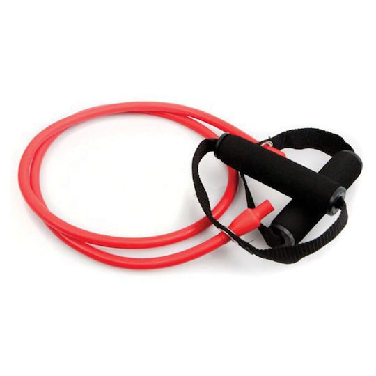 Body Concept Gm Gymtube Resistance Band Hard with Handles Red