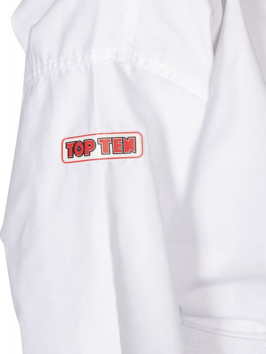 Top Ten Dobok Kyong Στολή Taekwondo Παιδική Λευκή