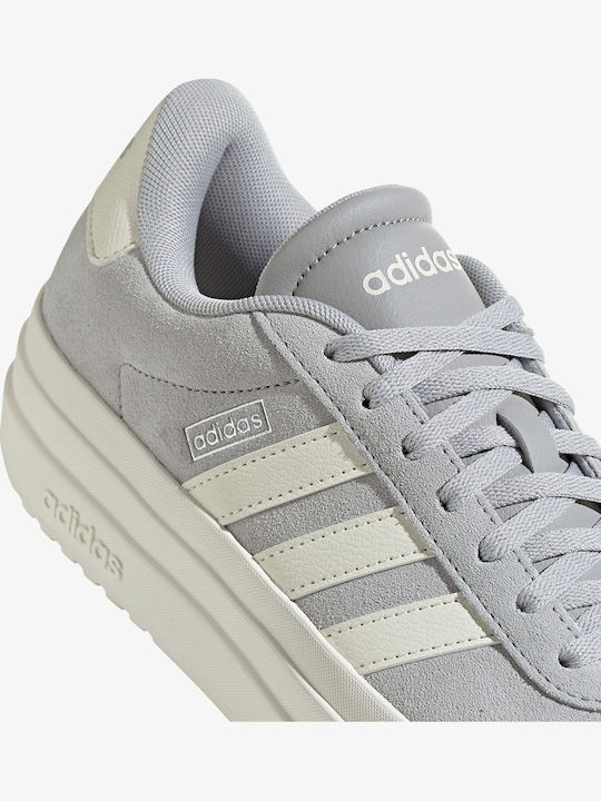 Vl Court Bold Damen Flatforms Sneakers Gray