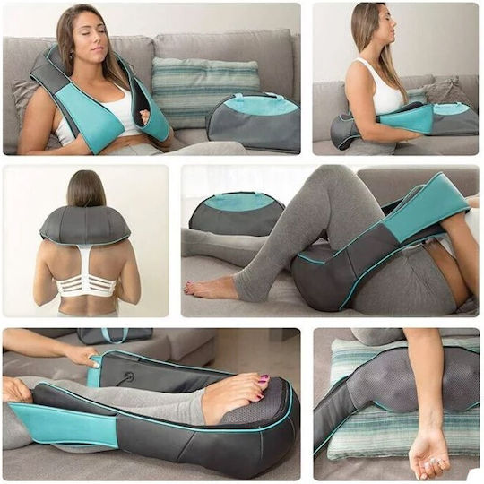 Songen Massage Shawl Massage Device Shiatsu for the Neck with Infrared Heat Black
