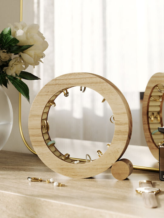 Umbra Stand Pentru Bijuterii Din Lemn Alb 19x19x4cm