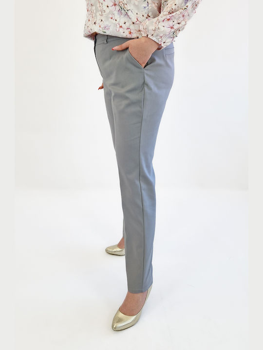 Elegant Highwaisted Trousers Ash 40