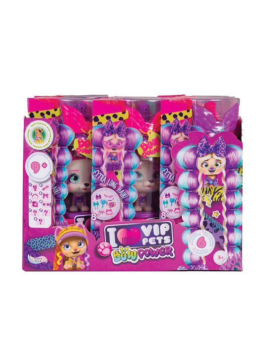 As Vip Pets Series 3 Bow Power Collectible Doll Incredibly Long Hair Candle 1013-71496