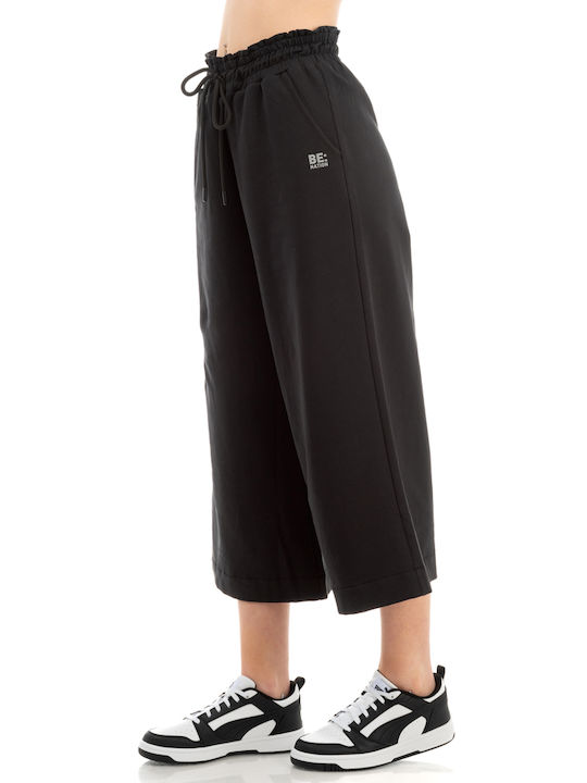 Women Co El Terry Cropped Wide Leg Pant 02112401-01