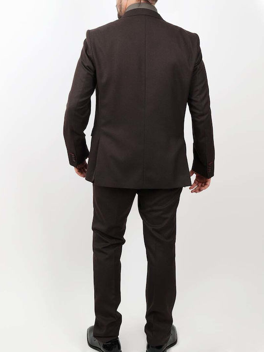 Costum Bărbați Maro