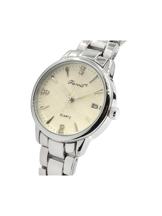 Farril Daniela Watch with Silver Metal Bracelet