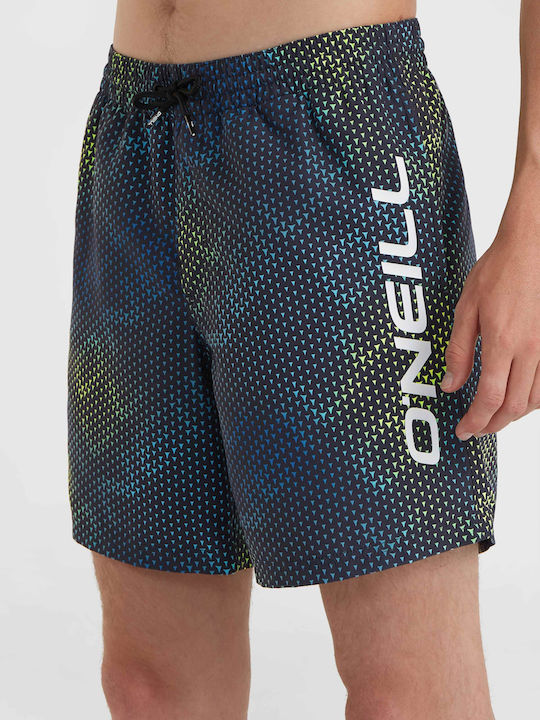 Men's Swimwear Shorts Black with Patterns