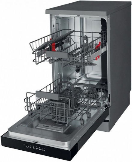 Whirlpool Ελεύθερο Πλυντήριο Πιάτων για 10 Σερβίτσια EcoFriendly Π45xY85εκ. Inox