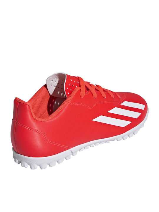 X Crazyfast Club Kids Turf Soccer Shoes Red