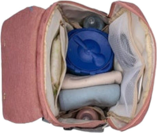 Queen Mother Backpack Diaper Bag Lequeen Gray