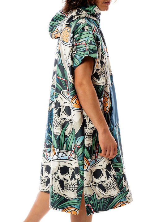 Bee. Unusual. Microfiber Beach Poncho Multicolour