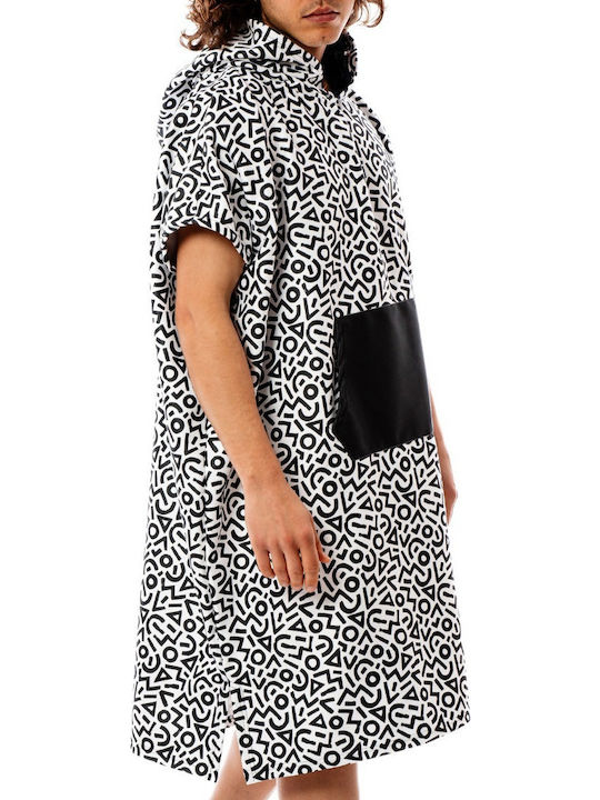 Bee. Unusual. Microfiber Beach Poncho Multicolour