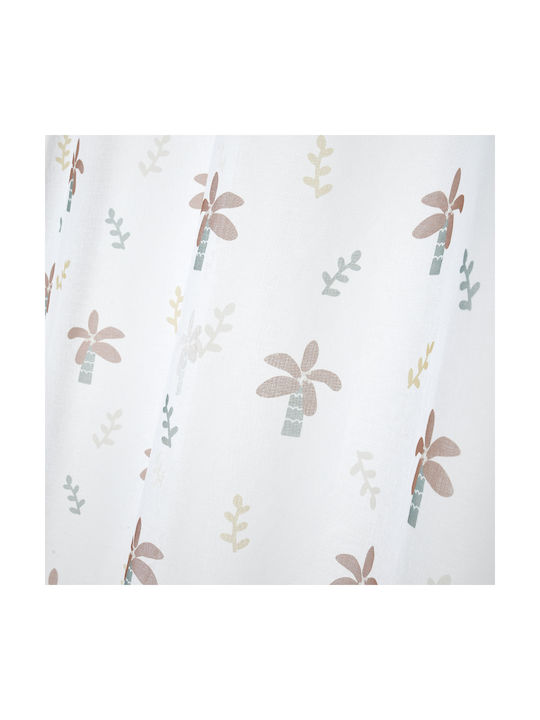 Kids Grommet Top Blackout Curtain White R6D168001VL 140x260cm