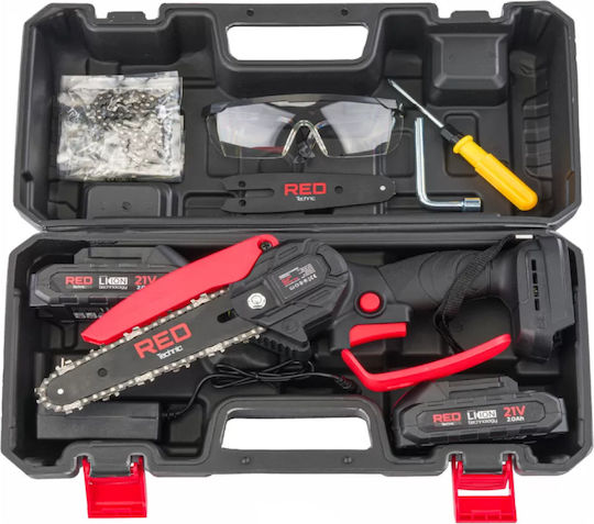 Red Technic Pruning Electric Chainsaw 1.2kg with Blade 15cm
