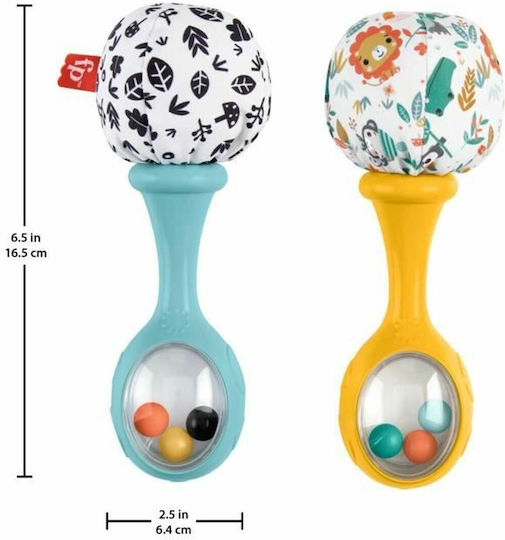 Fisher Price Дрънкалка Maracas за 3++ Месеца