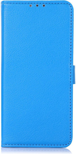 Halterung Brieftasche Leder / Synthetisches Leder / Kunststoff Blau (Vivo V23 5G)