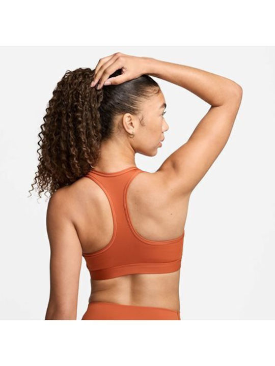 Nike Swoosh Women's Bra without Padding Red