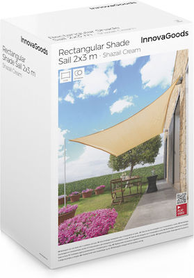 InnovaGoods Shade Net Beige 2x3m 185gr/m² V0103870