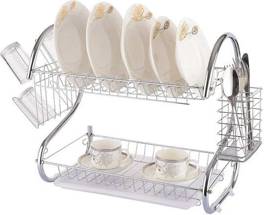 Cheffinger Scurgător De Chiuvetă Metalic Argintiu 43x26x39cm