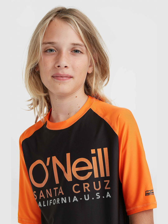 O'Neill Essentials Cali Kurzarm-Skin Schwarz Kinder-Shirt