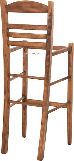 HomeMarkt Gadiel Rahmen Für Barhocker Hölzernes 40.5x39x104cm Beige