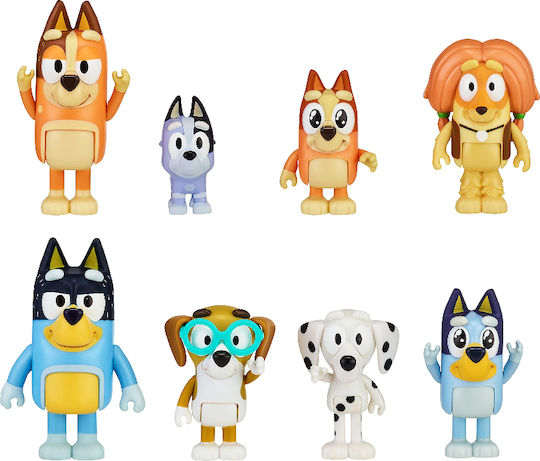 Moose Toys Jucărie Miniaturală Bluey Pentru 3+ Ani 7 Cm