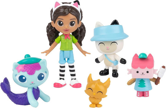 Spin Master Gabby's Dollhouse Gabby & Friends Camping Figure Set for Ages 3+